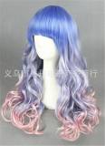 Harajuku Style Colorful Lolita Long Curls Wig 60cm Long off