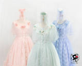 Crystal Rose~ Embroidery Lolita OP Dress - Pre-order Closed
