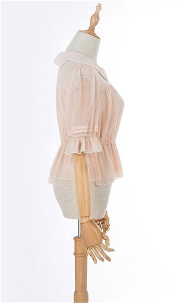 Sweet Petal Collar Lolita Blouse