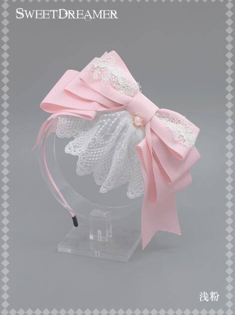 Cutie Creator  - Maiden's Prayer- Bow Lace Lolita Headbow