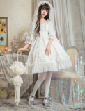 2018 New Aririval Elegant Lolita Hime Sleeves OP Bridal Design