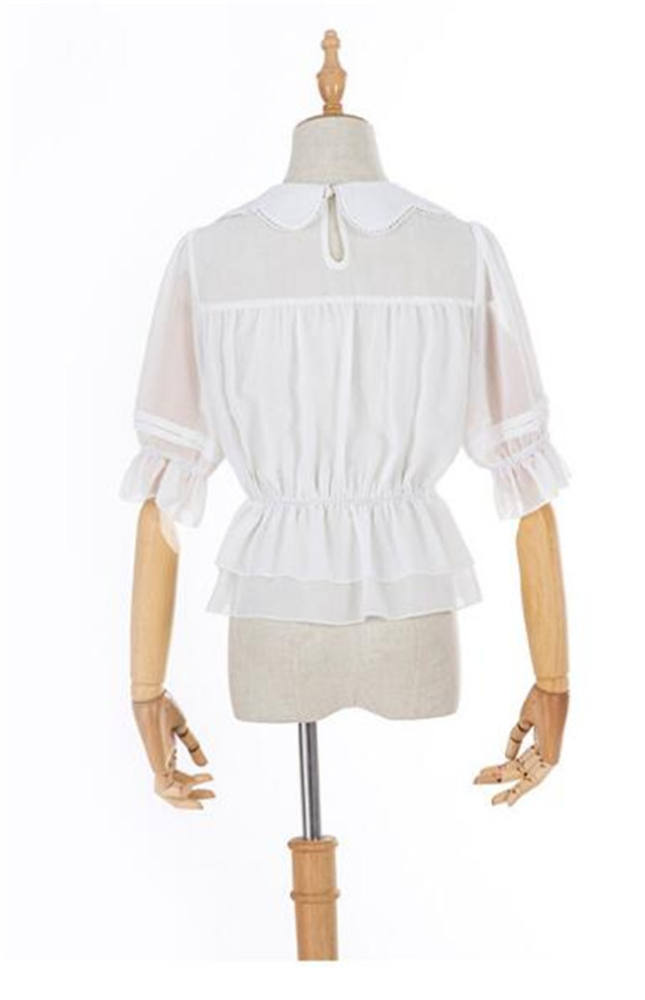 Sweet Petal Collar Lolita Blouse