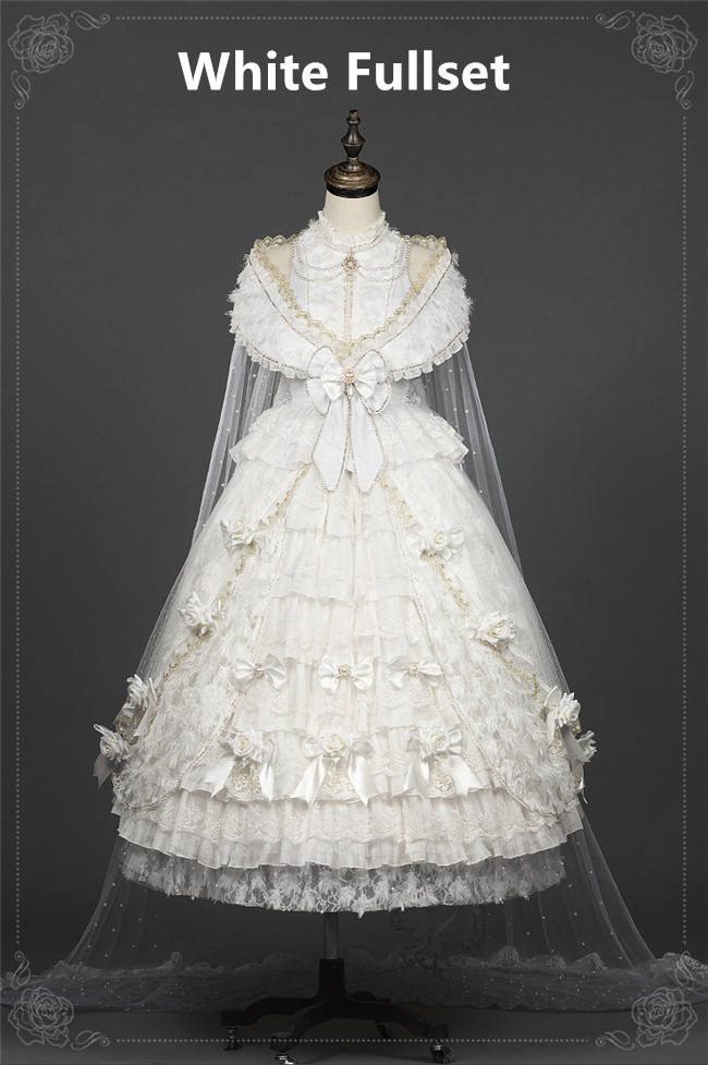 YUPBRO Lolita ~Helena~ Luxury Lolita JSK Bridal Design
