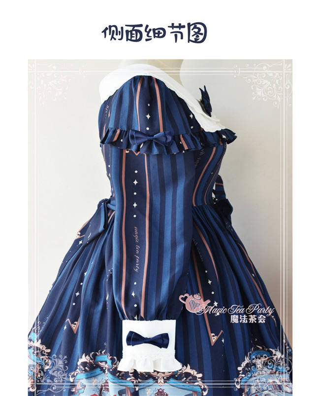 Book Before Sleeping~ Classic Lolita Printed OP