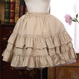 2017 Vintage Lolita Long Sleeves OP+Inner Skirt Set
