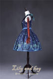 Lily And Key~ Classic V-neck Lolita Printed JSK Dress -pre-order Closed