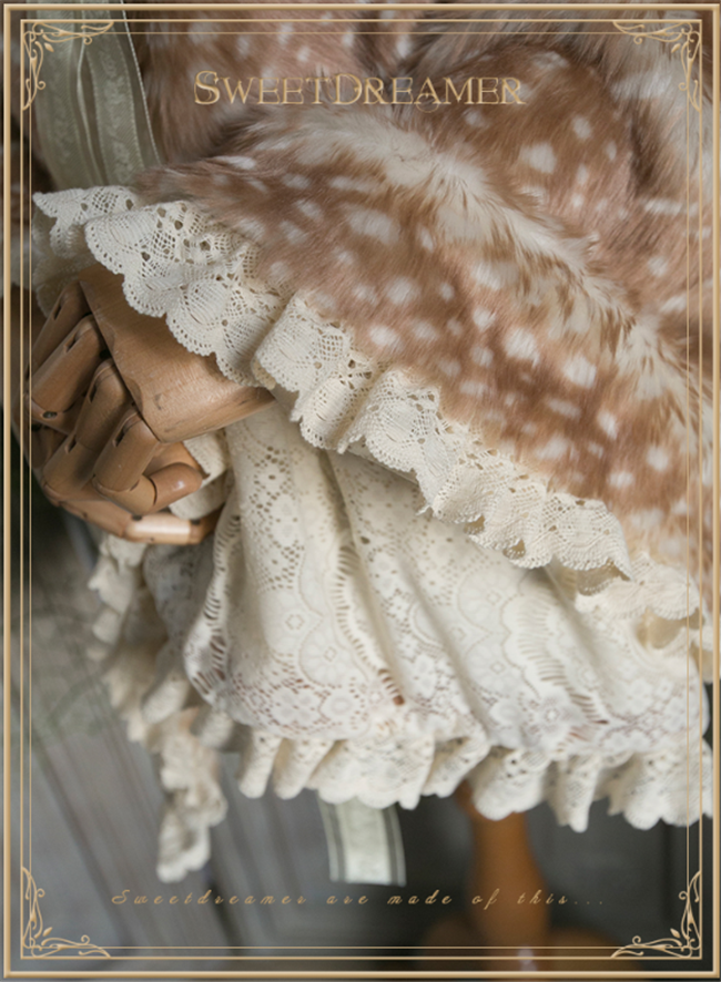 Cutie Creator ~Shepherd's Glen~ Warm Thick Cape - Double side use