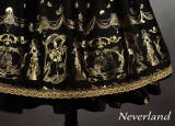 Neverland Lolita ~Golden Swan Lake~ Gold Stamping Thick Lolita JSK