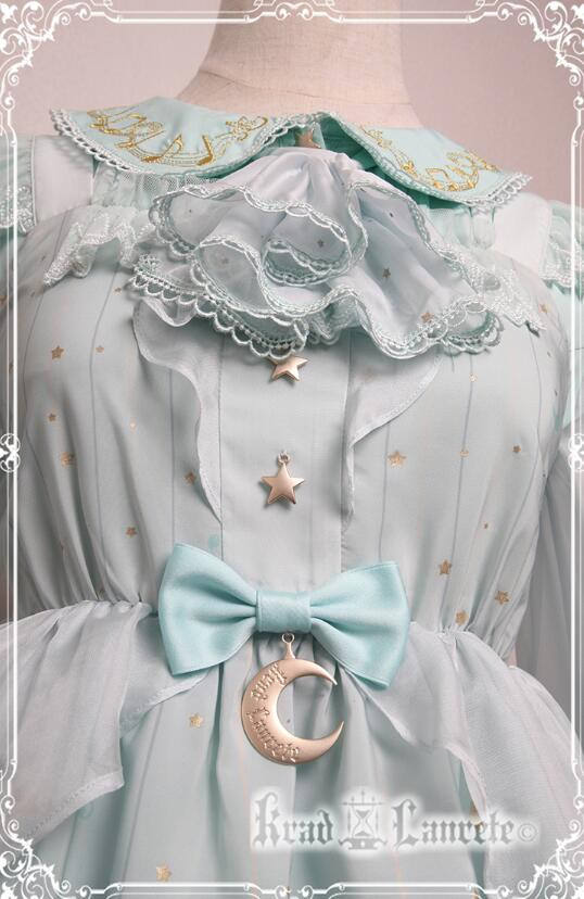 Lost in Sea Blue~ Lolita OP/JSK Short Version/Long Version -Pre-order Closed