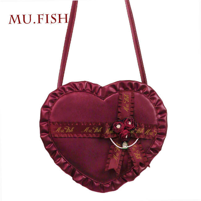 Birdcage Rose~ Sweet Heart Shaped Lolita Bag 2 Ways