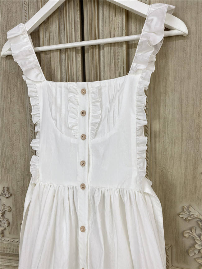 Little Dipper ~Pure Cotton Jacquard Lolita Apron -Ready Made