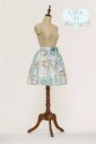 ThinkFly ~Cats in Marie A~ Lolita Printed Skirt - Pre-order Closed