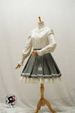 The Coagulation Crystal -College Style Winter Thermal Wool Lolita Skirt -Pre-order Closed