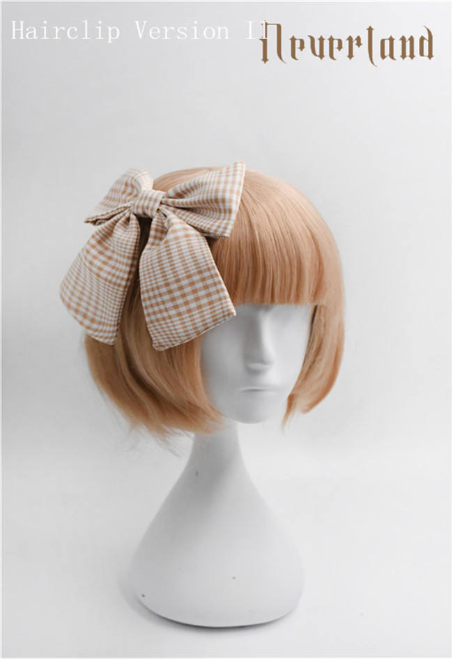 Not Stripe~ Sweet Gingham Lolita OP Dress off