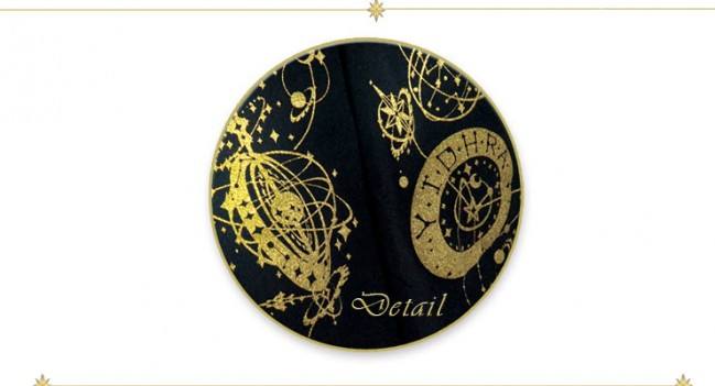Yidhra -The Gate of Rolling Starry Star- Gold-stamping Lolita Tights