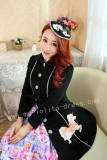 (Replica)Dream of Lolita Merry-go Round Embroidery Lolita Coat -out