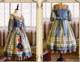 Classical Puppets ~Cinderella Daily Wear Lolita OP-Ready Made