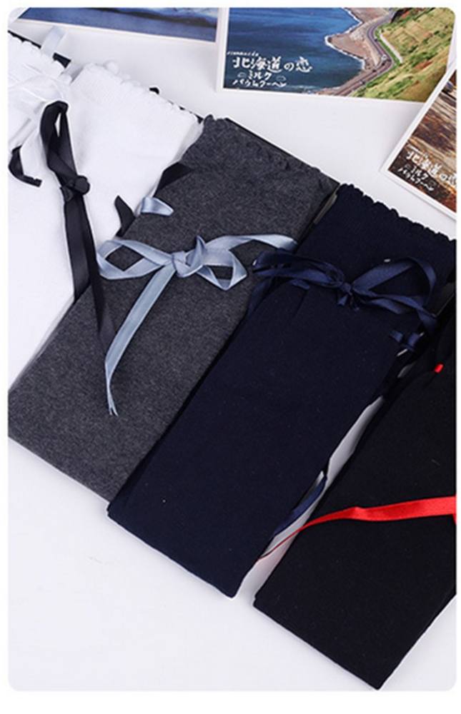 Sweet Pure Cotton Lolita High Socks
