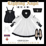 Luna Planetarium ~Lighting Angel~ Long Sleeves Lolita OP -Ready Made