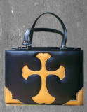 Loris Rose Cross Pleather Handbag -In Stock