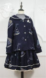 Out To Sea-~ Vintage Salior Style Winter Lolita Vest+Skirt +Coat -out