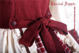 Little Red Riding Hood & Grandma Wolf~ Lolita Fullset (OP + Scarf + Apron+Cape+Headbow)