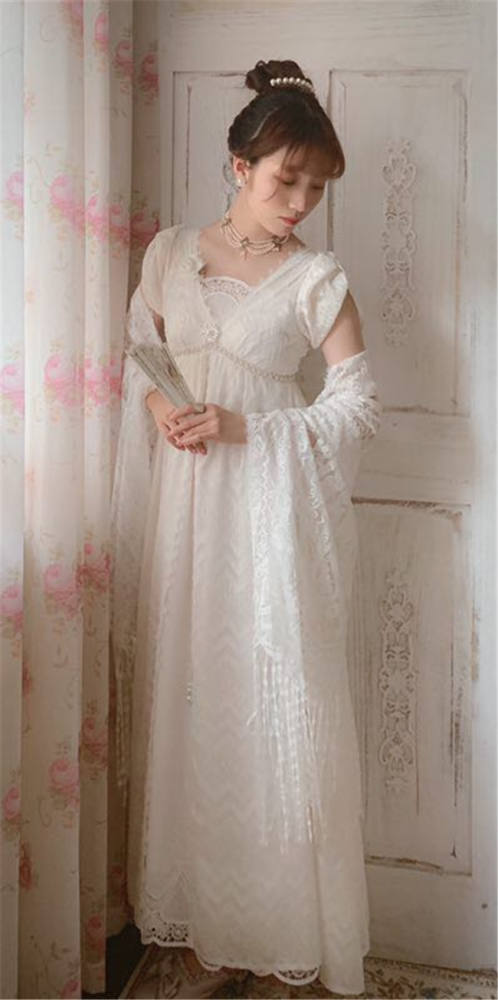 Surfacespell ~MissBennet~ Empire Waist Lolita OP -Custom Tailor Available
