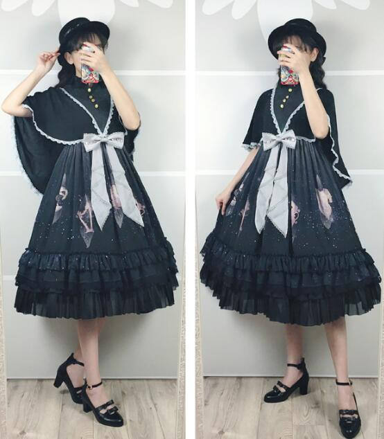 Grove Deer ~Stardust~ Lolita JSK + Capelet Set -Pre-order Closed