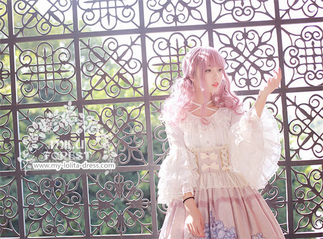 Sleeping Beauty~ Vintage Lolita Hime Sleeves Blouse