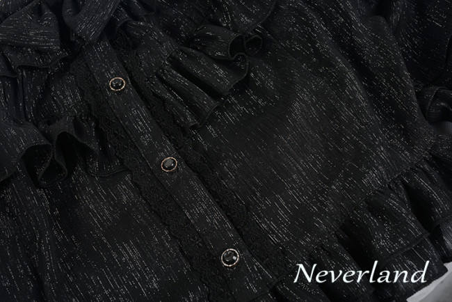 Neverland Lolita Chiffon Lolita Inner Short Blouse - For Summer
