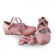 Sweet Pink Lolita Flats Shoes with Bows