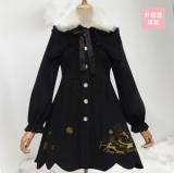 2019 Winter Sweet High Waist Lolita Long Coat