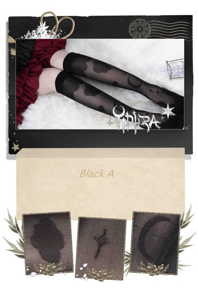 Yidhra Dream The Witch~Cotton Cloud~Lolita Knee-High Socks