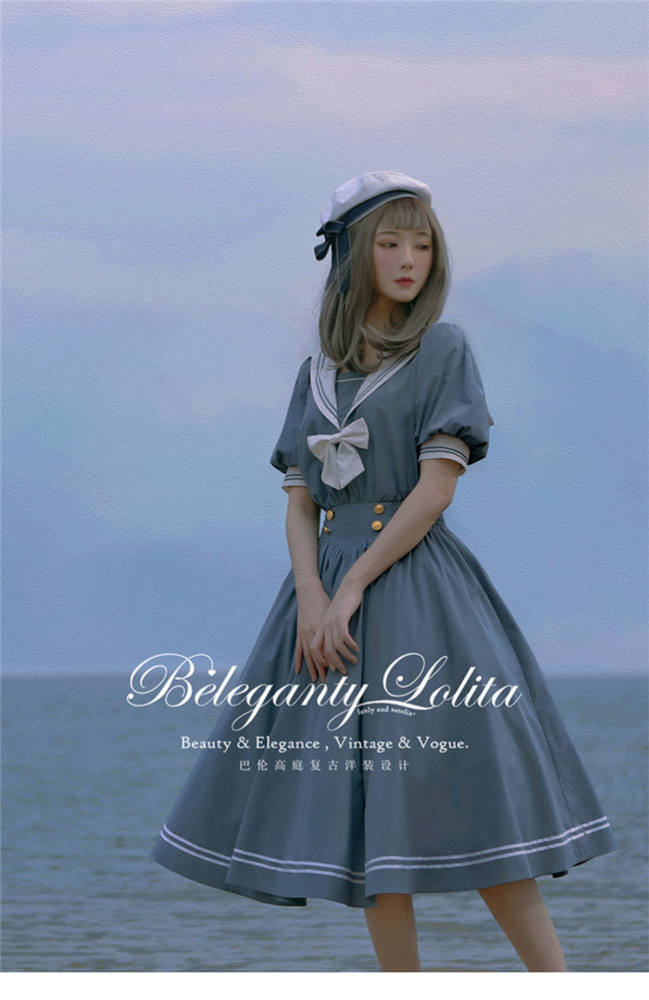 Beleganty Fashion Lolita ~Sea and Wind~ Elegant Lolita OP