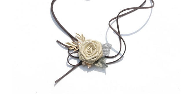 Aimimi~The Fairy Tale  Vintage Court Flowers Lolita Choker