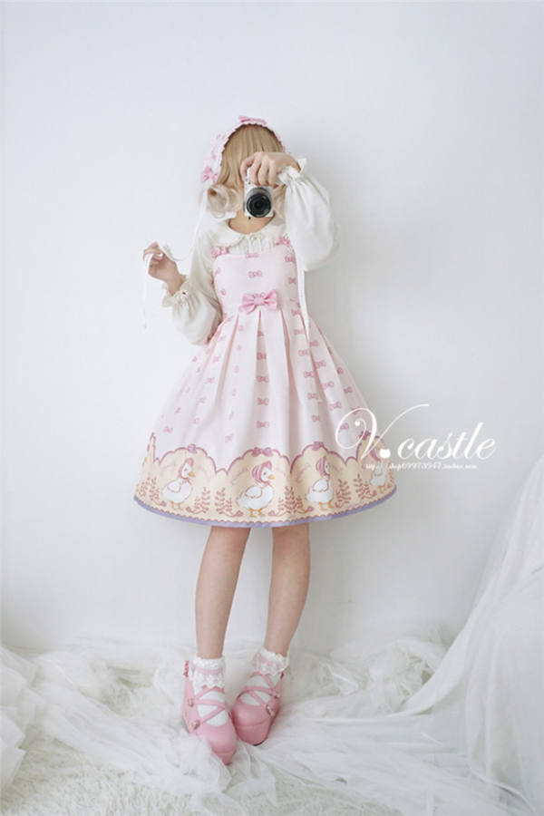 Mrs Goose~ Sweet Lolita JSK Dress -out