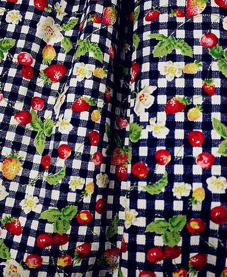 Summer Cherries Strawberry Lolita JSK 3 Colors + Apron