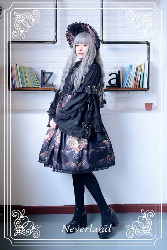 Neverland Lolita ~Ode to Rococo~ Lolita Skirt