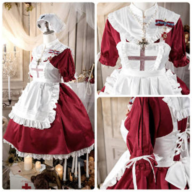Luna Planetarium ~Lighting Angel~ Long Sleeves Lolita OP -Ready Made