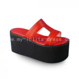 Sweet Red High Platform Lolita Sandals O