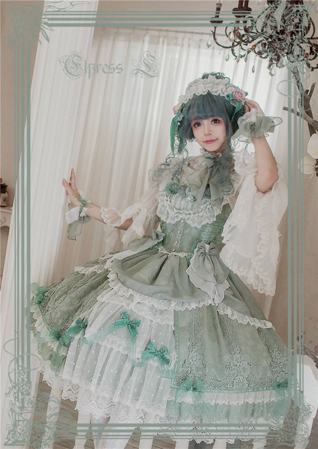 Elpress L ~Christmas D*Romance Ode~ Elegant Lolita JSK -Ready Made Purple M - In Stock
