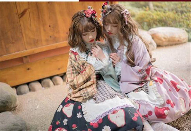 Grove Deer~ Chinese Pear Crabapple Series Lolita Dress -Pre-order Closed