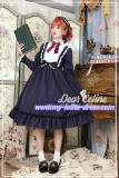 Berlin Maiden~ College Style Stripe Lolita OP -Ready Made
