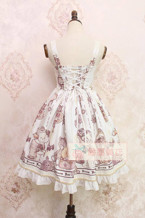 Alice Girl~ Steampunk Bear&Gear~ Lolita JSK