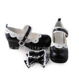 White Trim Sweet Lolita Girls sandals