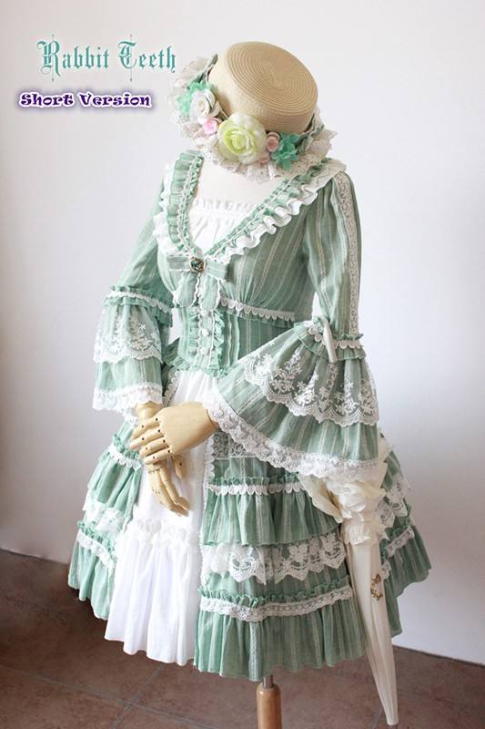 Rabbit Teeth ~Myosotis Sylvatica~ Vintage Classic Lolita OP Dress - Pre-order Closed