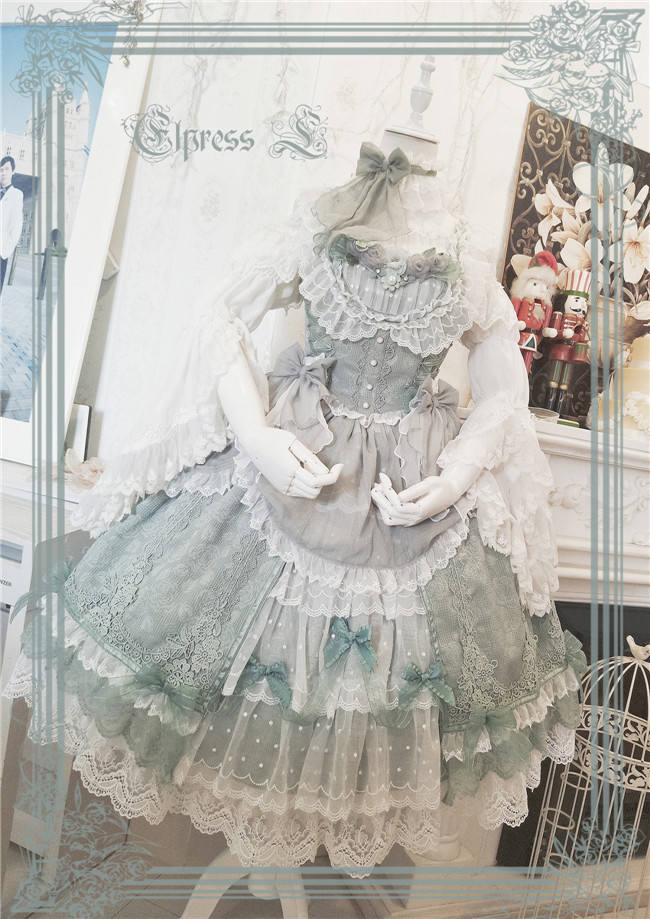 Elpress L ~Christmas D*Romance Ode~ Elegant Lolita JSK -Ready Made Purple M - In Stock