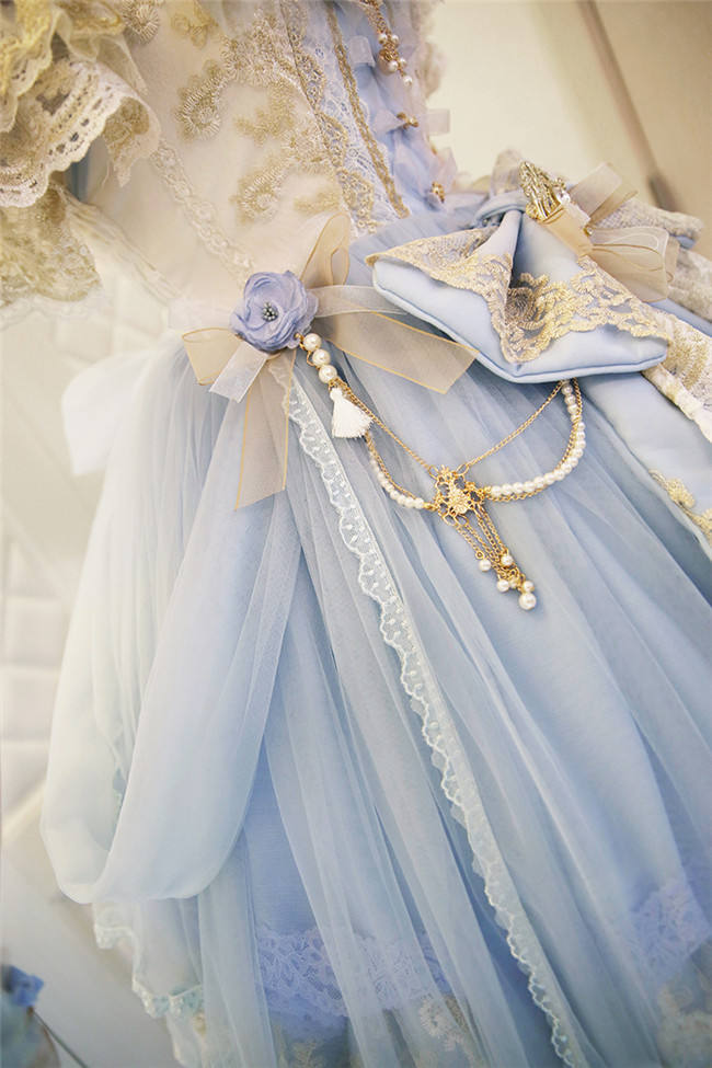 Flower Feast In Spring~ Elegant Lolita JSK Bridal Design -out