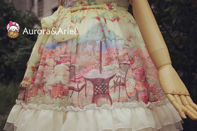 Aurora & Ariel Garden of Jam Chiffon JSK Size M - In Stock