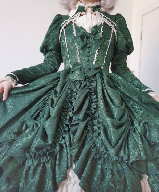 Henrietta Vintage Court OP 3 Lengths -Ready Made